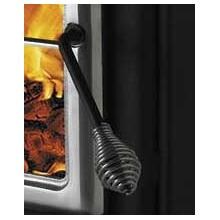 Napoleon W325-0033 Large Spring Door Handle - Satin Chrome Plated