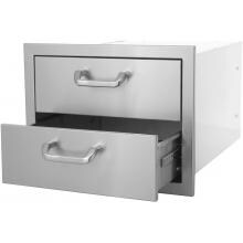 BBQGuys.com Kingston Series 20 Inch Double Access Drawer