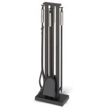 Pilgrim Modern Contemporary Fireplace Tool Set - Matte Black