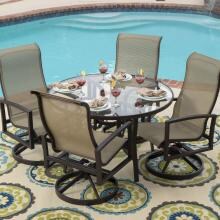 Lakeview Outdoor Designs Acadia Sling 4 Person Dining Set