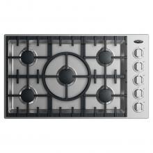 DCS 36-Inch Drop-In 5-Burner Propane Gas Cooktop - CDV2-365-L image