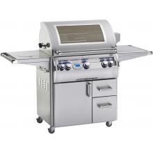 Fire Magic Echelon Diamond E660s 30-Inch Freestanding Natural Gas Grill With Single Side Burner & Magic View Window - E660s-4E1N-62-W image