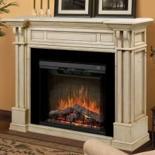 Dimplex Kendal 63-Inch Electric Fireplace With Purifire - Parchment - GDS32-1164P