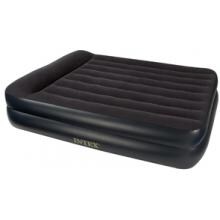 Intex Pillow Rest Air Bed, Queen, Built In 120 Volt AC Pump