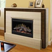 Dimplex Gibraltar 63-Inch Electric Fireplace - Travertine - GDS33-1240TR