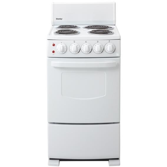 Danby DER2009W 20 Inch Freestanding Electric Range White