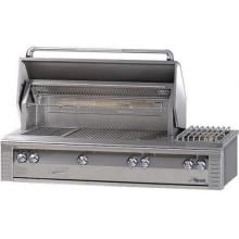 Alfresco LX2 56-Inch Built In Natural Gas Grill With Sear Zone, Rotisserie, And Side Burner