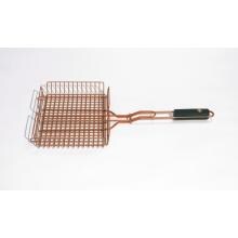 Outset Nonstick Grill Basket With Soft-Grip Handle
