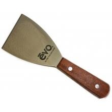 Evo Stainless Steel Scraper With Logo image