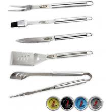 Man-Law Heavy Duty 5 Piece Stainless Steel BBQ Tool Set