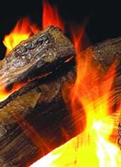 Gas Log Flame Pattern