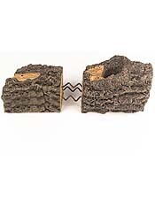 Gas Log Steel Rods
