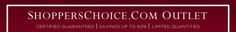 ShoppersChoice.com Outlet Banner