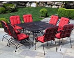 8 Person Outdoor Patio Dining Sets