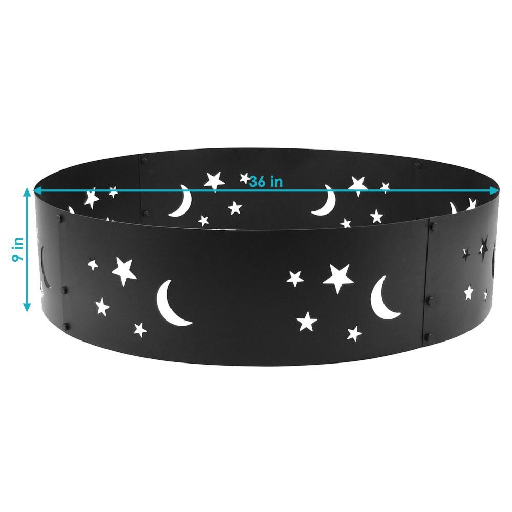 Ultimate Patio 36-Inch Big Sky Campfire Ring - Dimensions thumbnail