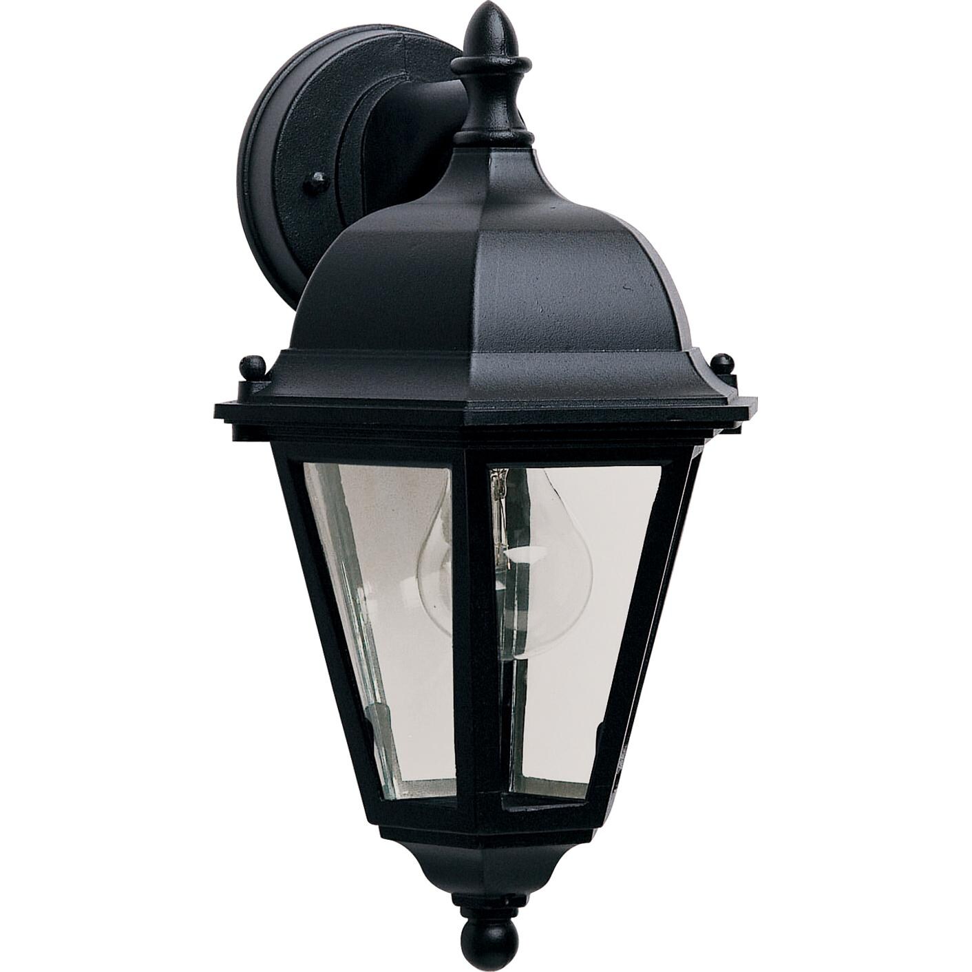 Maxim Westlake One Light 15-Inch Outdoor Wall Light - Black - 1000BK