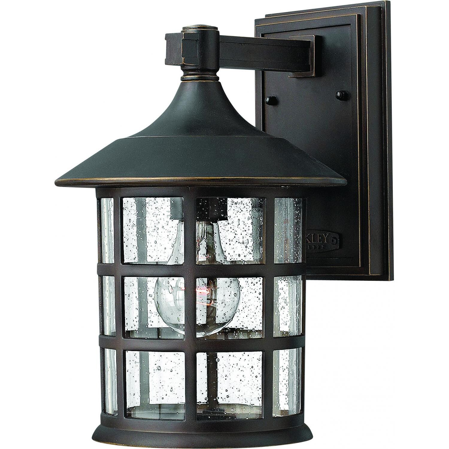 Hinkley Lighting Freeport One Light 12-Inch LED Outdoor Wall Light - Oil Rubbed Bronze - 1804OZ-LED