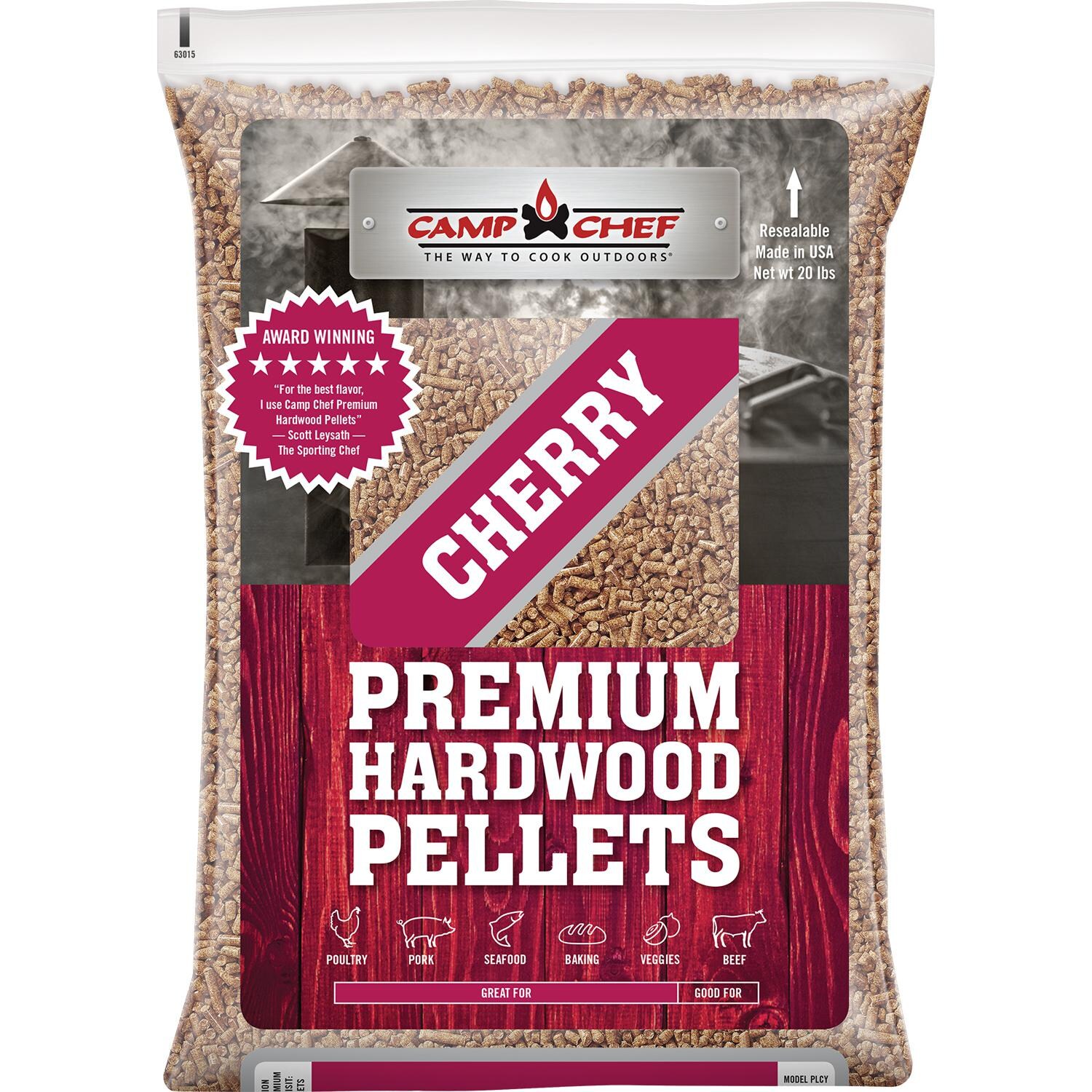 Camp Chef PLCY 20 Lb. Premium Hardwood Pellets - Cherry thumbnail