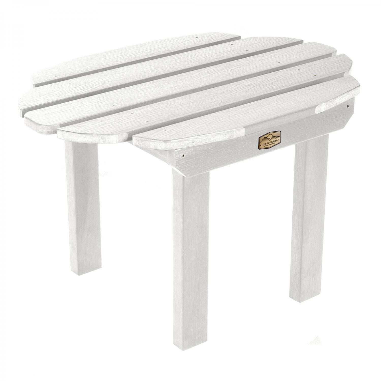 Lakeview The Charmville Side Table - White - On White thumbnail