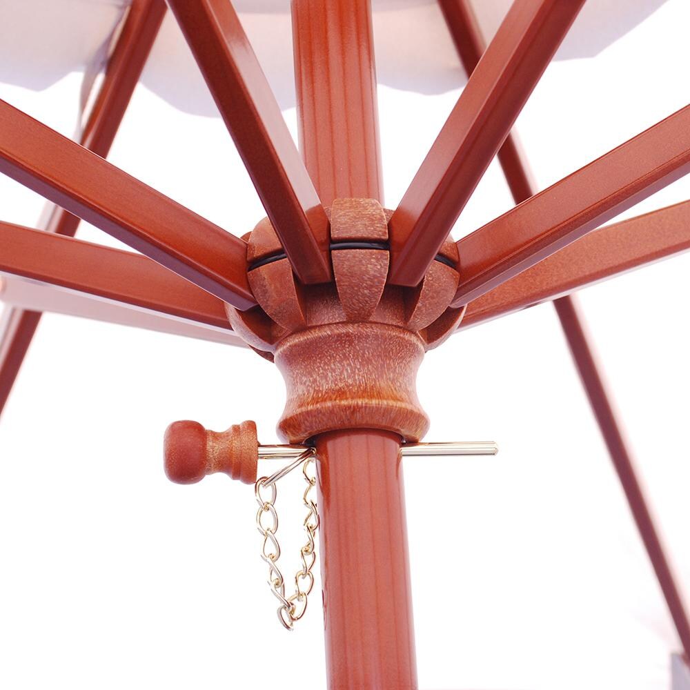 Galtech 7.5 Ft. Octagonal Patio Umbrella W/ Manual Lift - Hub Detail