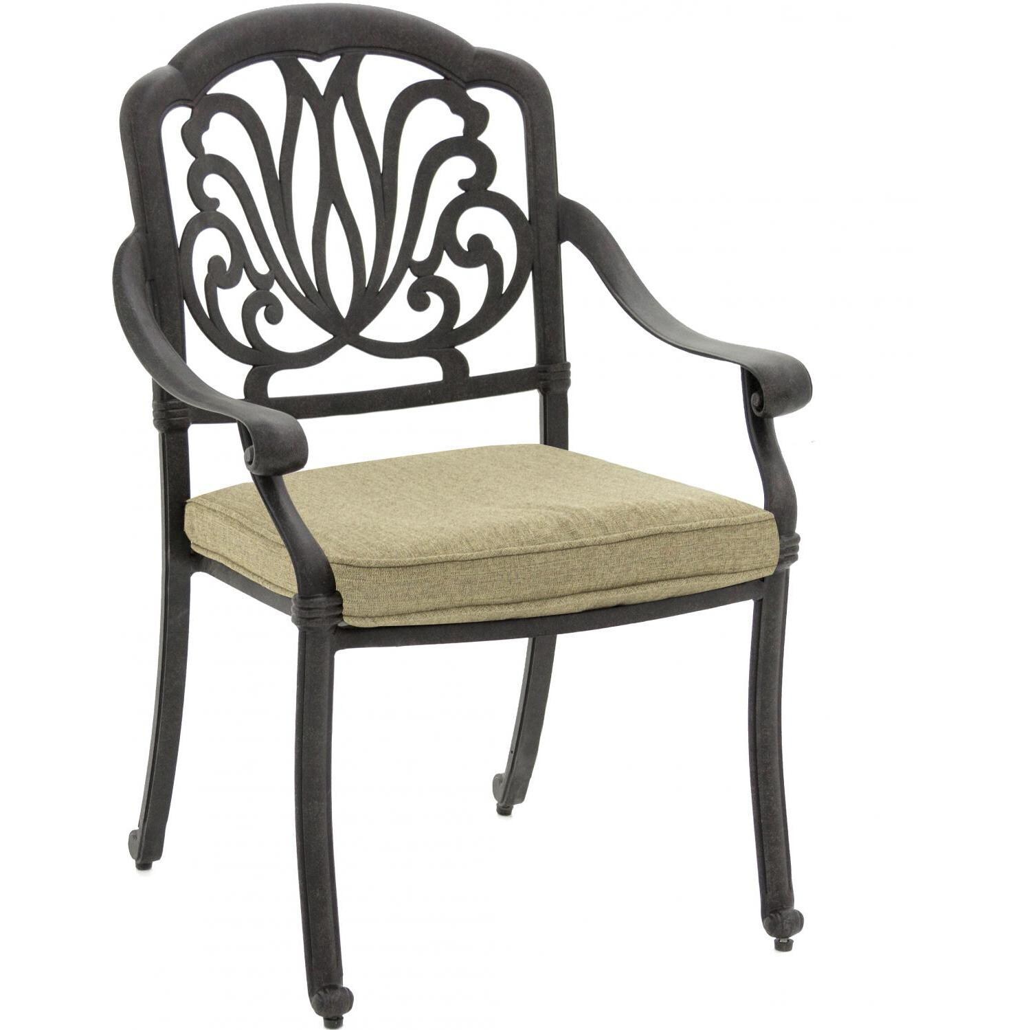 Rosedown Cast Aluminum Patio Dining Chair thumbnail
