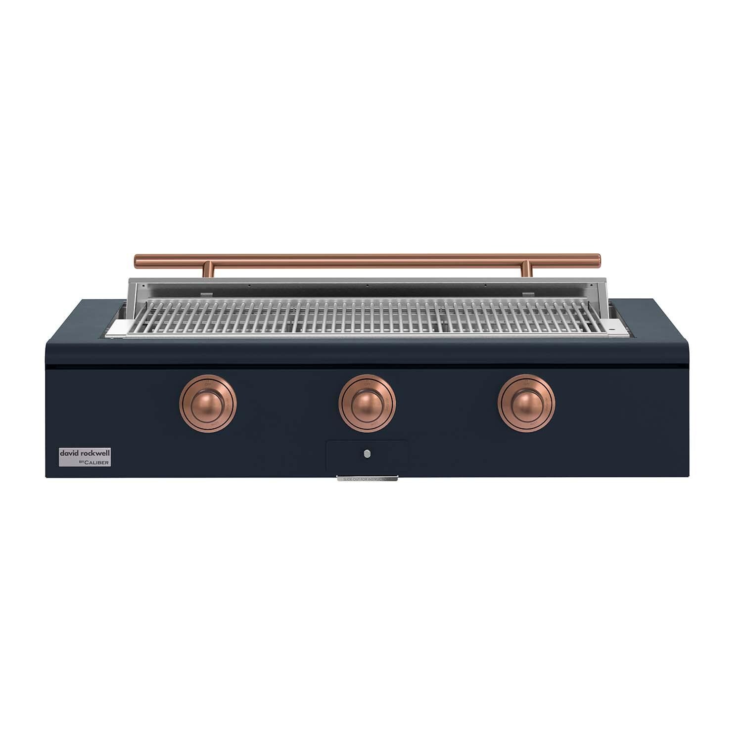 Caliber 48-in Propane Built-In Rockwell Grill - Juniper w/ Copper Hardware - CRG-48BL00-A-104-H03