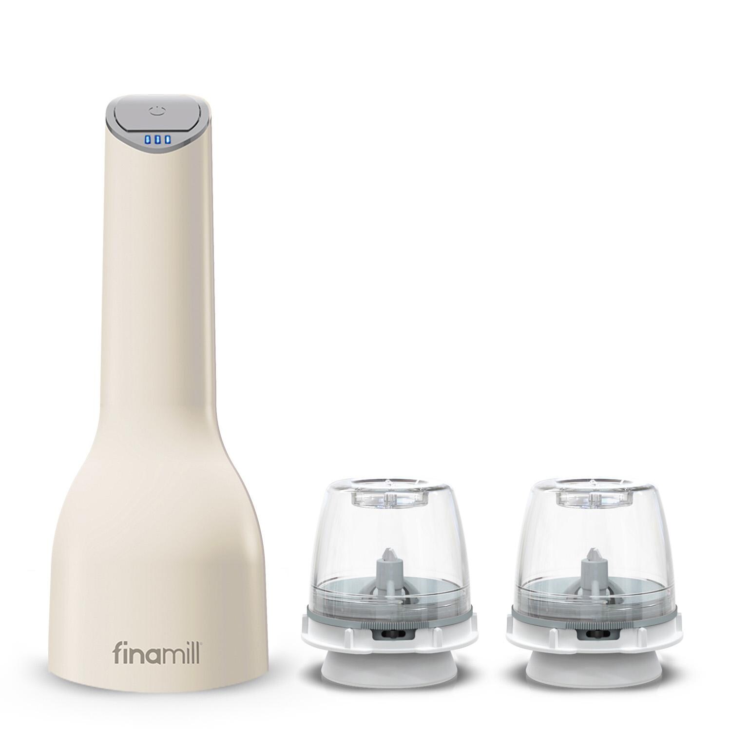 FinaMill GP181134-12SOC Rechargeable Spice Grinder - Soft Cream thumbnail
