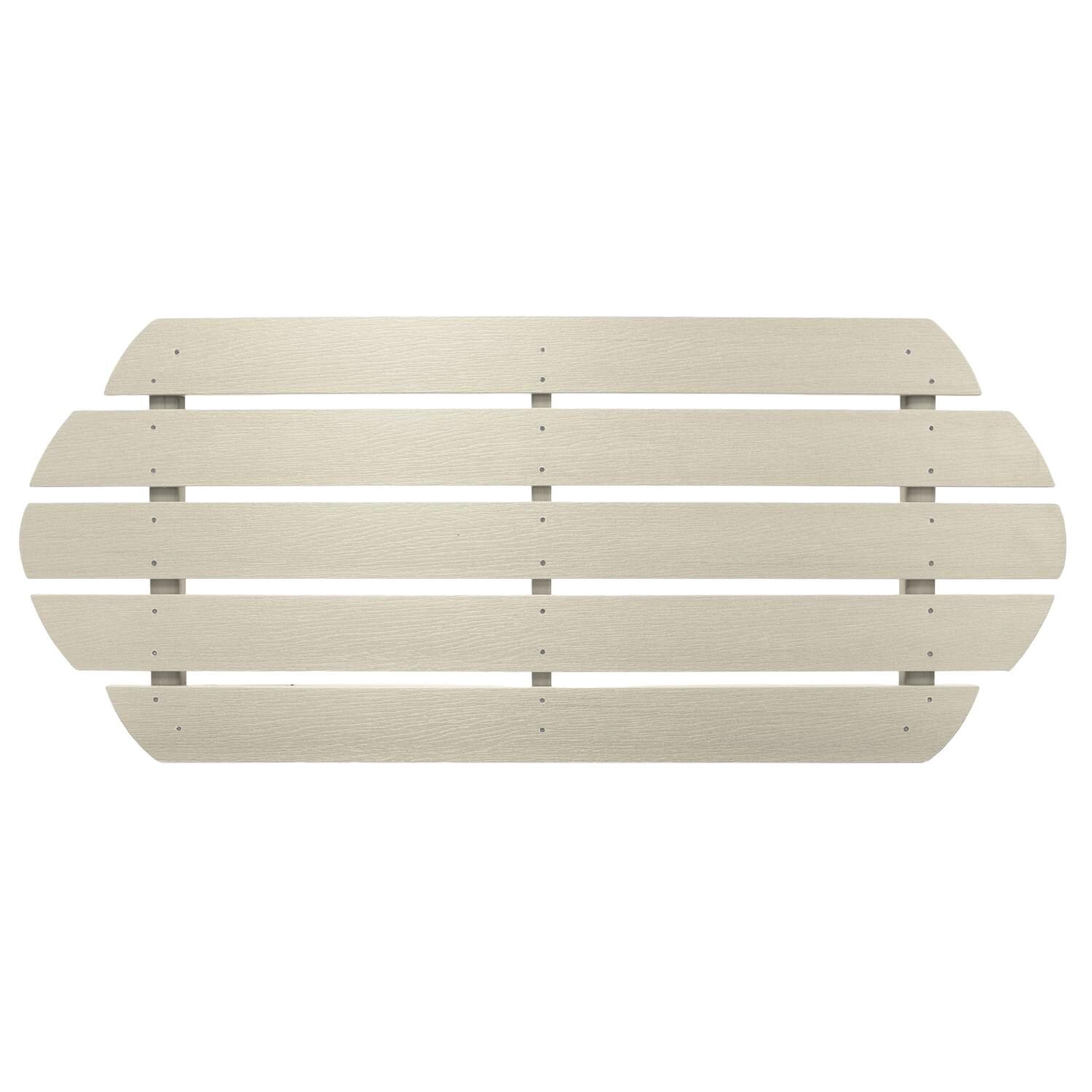 Lakeview Paradise Key Coffee Table - Whitewash - Lattice thumbnail