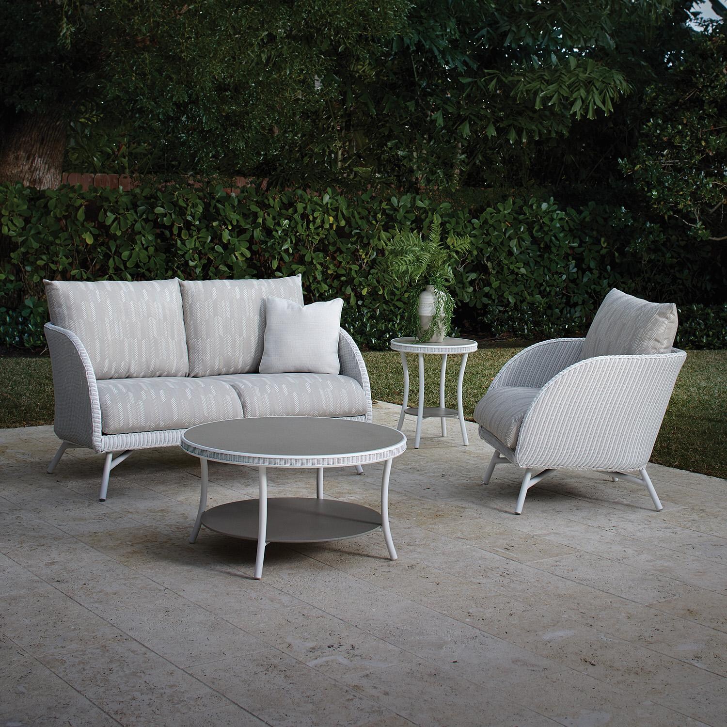 Lloyd Flanders Essence Loveseat - Shown in Set thumbnail