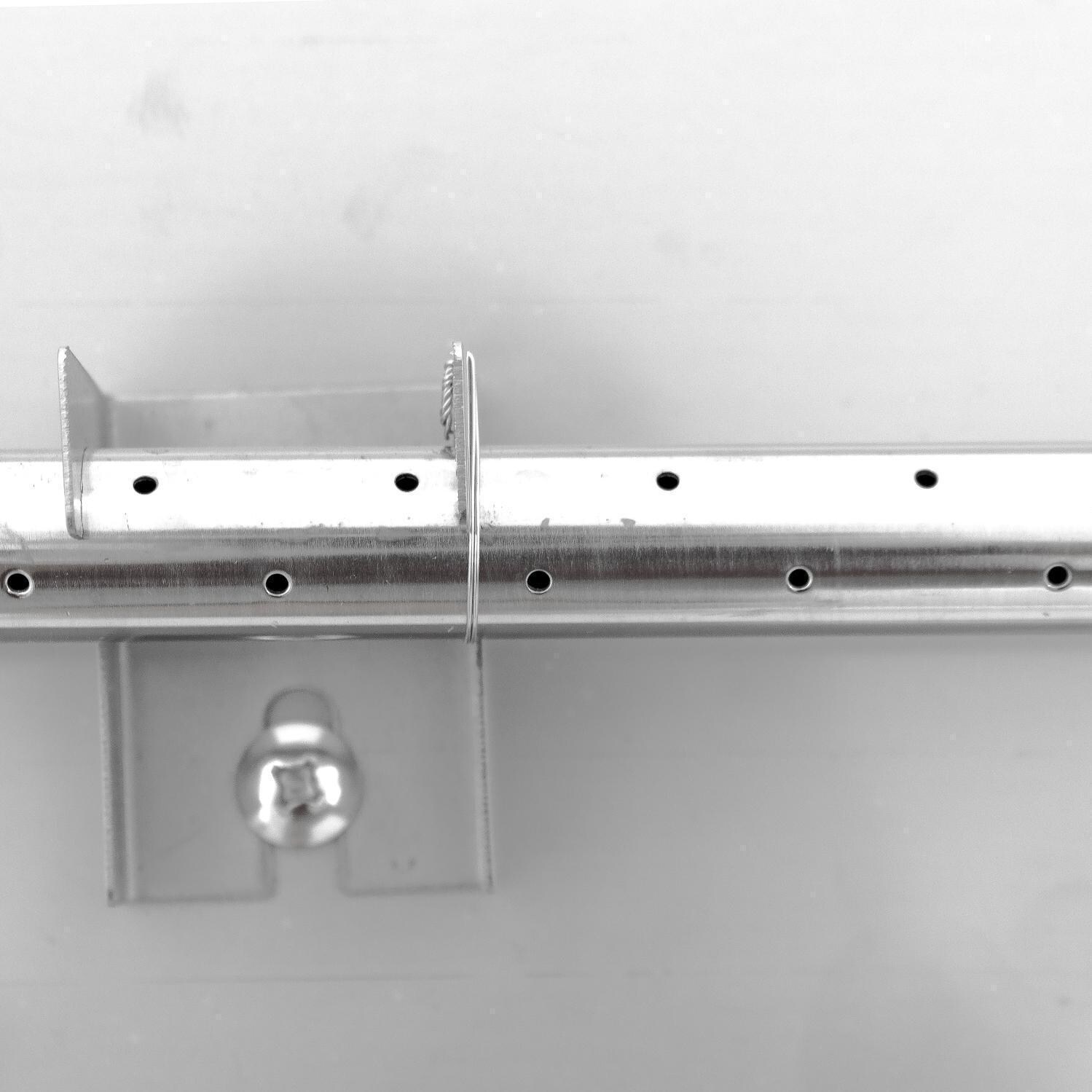  BBQGuys Signature Series 24-Inch Propane Flat Linear Pan With T-Burner - Burner Detail thumbnail