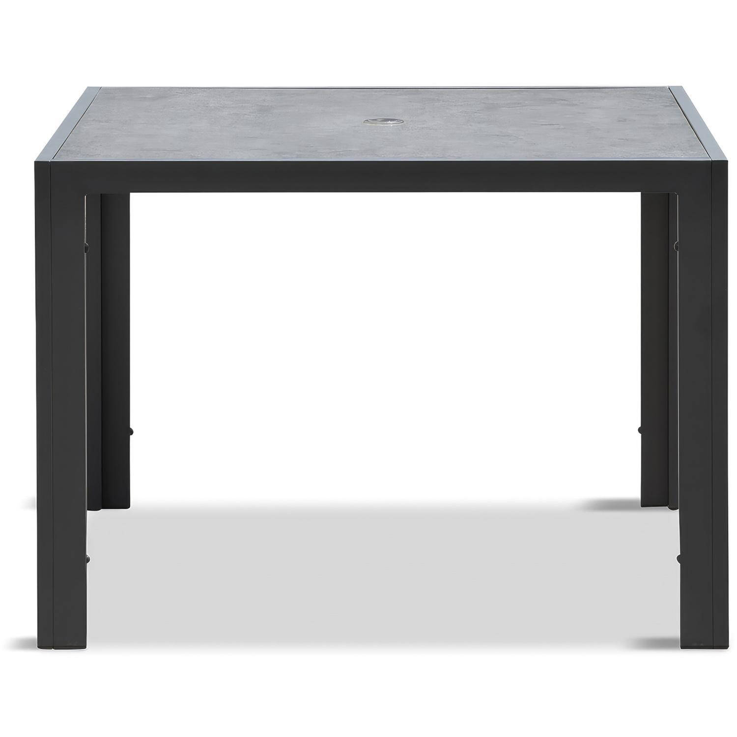 Spring Bay 5 Piece Dining Set in Slate - Table - White Background thumbnail