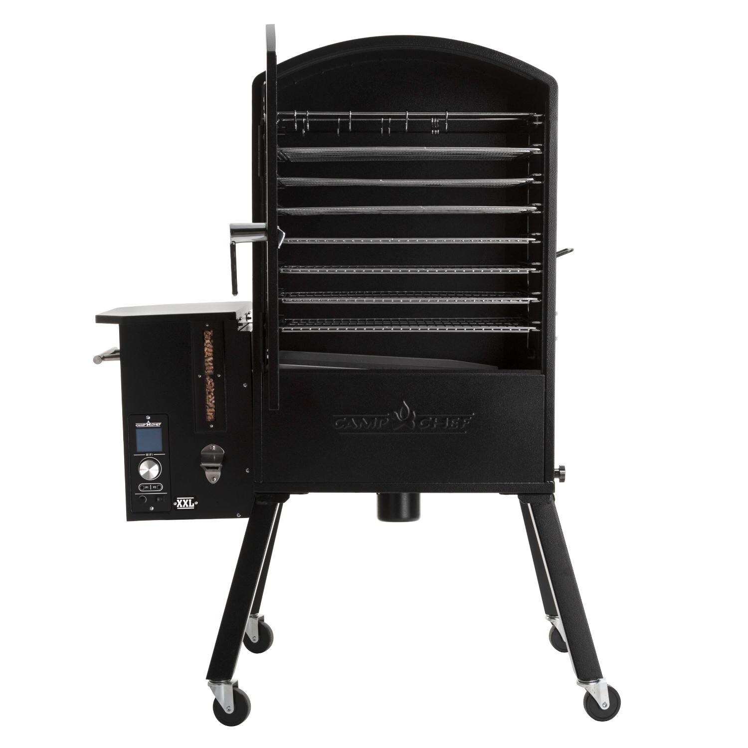 Camp Chef XXL WiFi Vertical Pellet Smoker - Open thumbnail