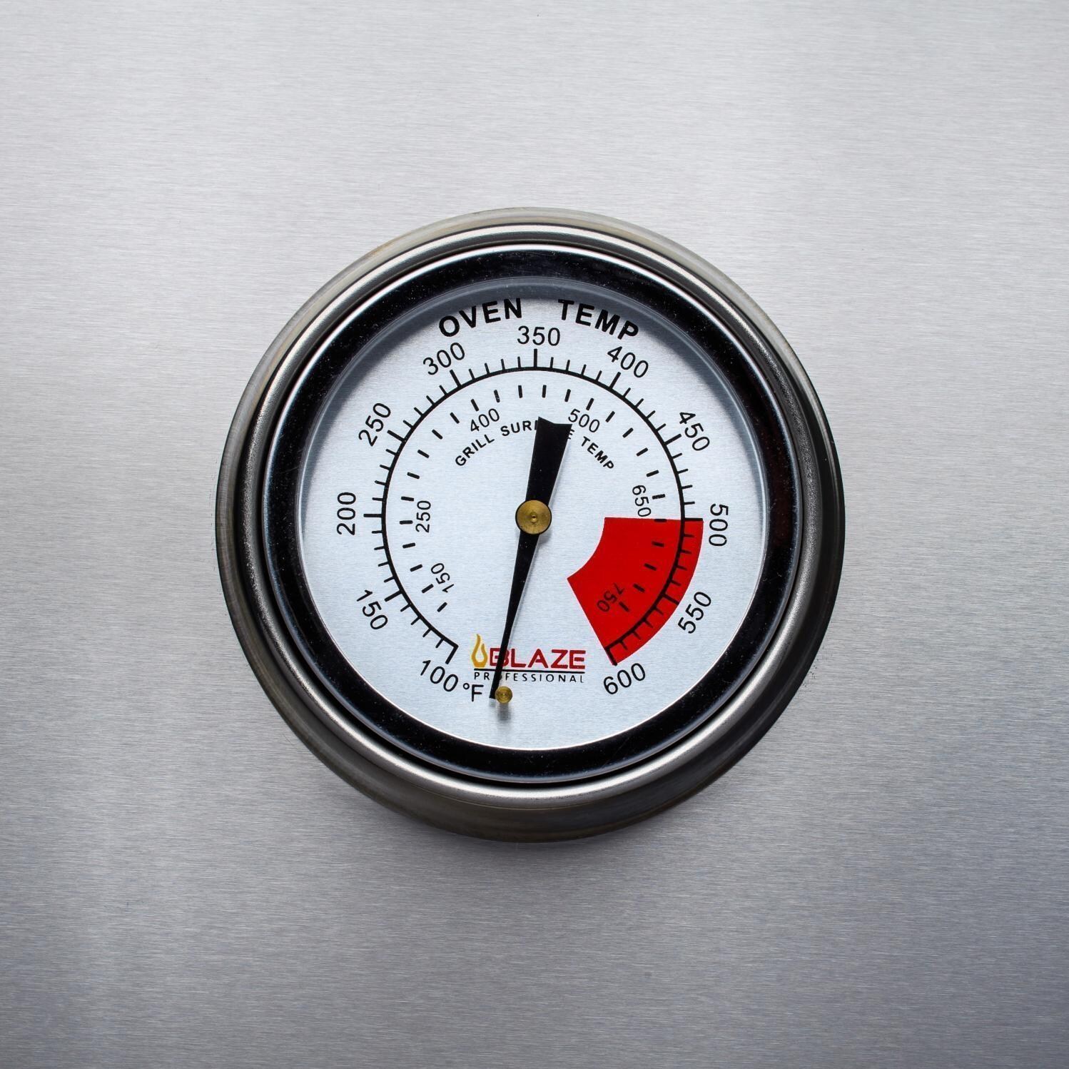 Blaze BLZ-3PRO-LP Professional LUX 34-Inch 3-Burner Grill - Thermometer thumbnail