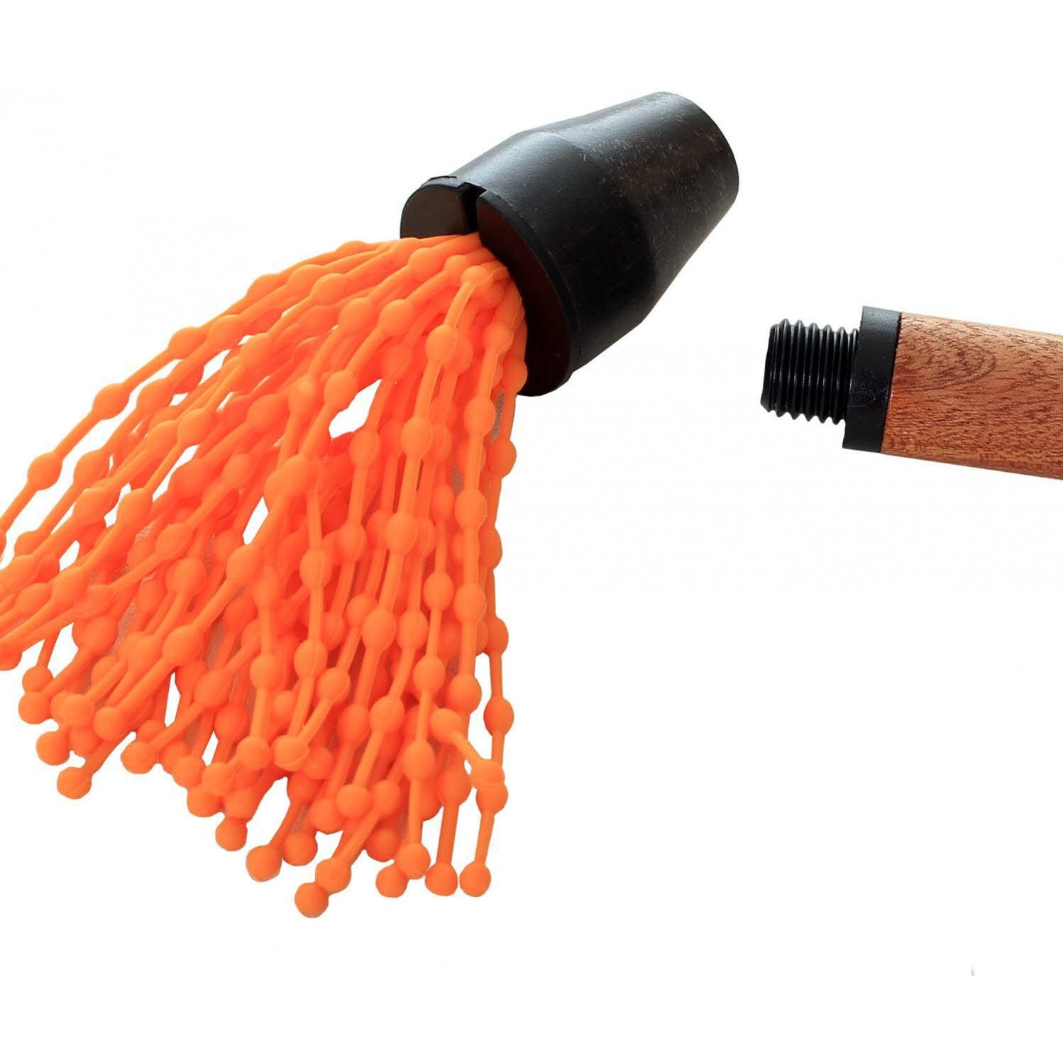 Outset Rosewood 15-Inch Silicone Basting Sop Mop With Removable Twist-off Head - Twist-Off Head thumbnail