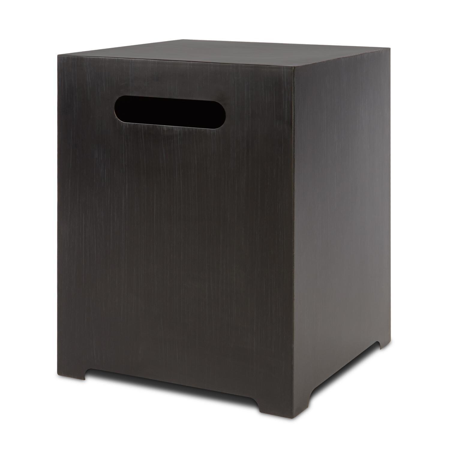 Lakeview Outdoor Designs SC-T0025-SW4 Du Monde Square Steel Gray Propane Tank Cover thumbnail