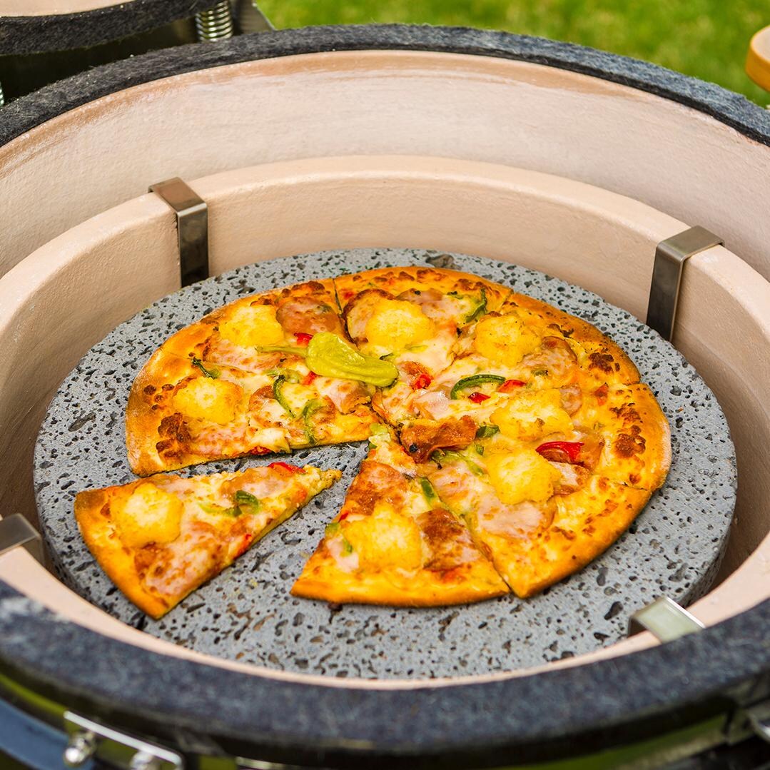 Vision VG-VCR1 Lava Stone Heat Deflector - Used To Bake Pizza thumbnail