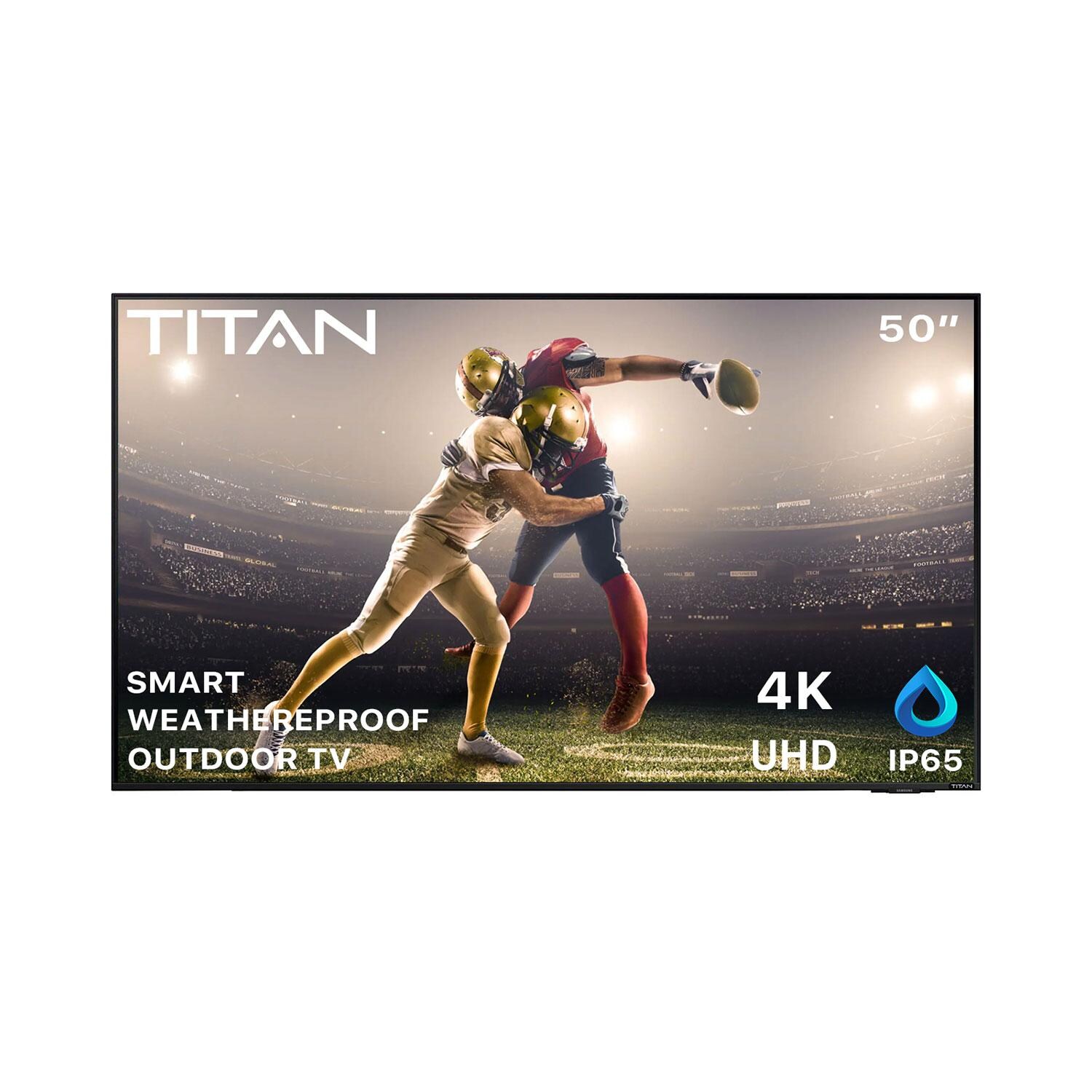 Titan CU8000 Series 50 Inch Full Sun UHD 4K Smart Outdoor TV thumbnail