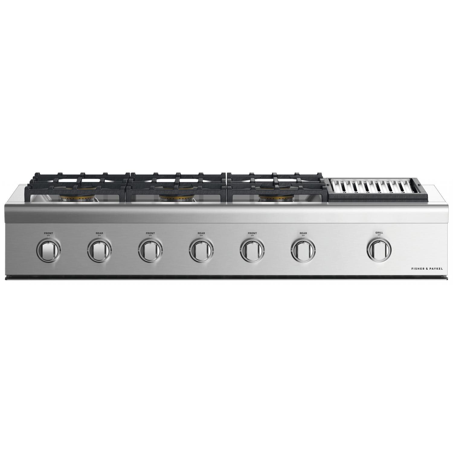 Fisher Paykel Professional 48-Inch 6-Burner Propane Gas Cooktop With Grill - CPV2-486GLL N thumbnail