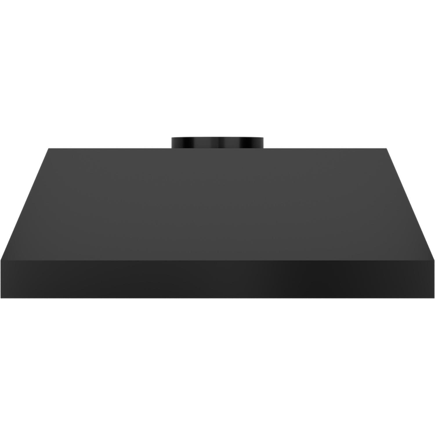 Vent-a-Hood 34-Inch 600 CFM Standard Wall Mount Range Hood Insert in Black - BH234PSLD BL