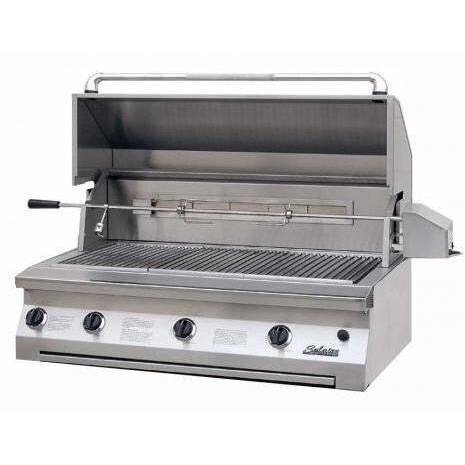 Solaire 42 Inch Built-In InfraVection Propane Gas Grill With Rotisserie - SOL-AGBQ-42VV-LP