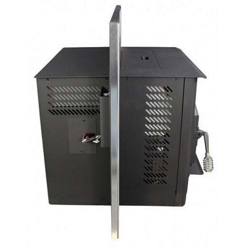 US Stove6041i American Harvest EPA Certified Pellet Stove Fireplace Insert - Left Side View thumbnail