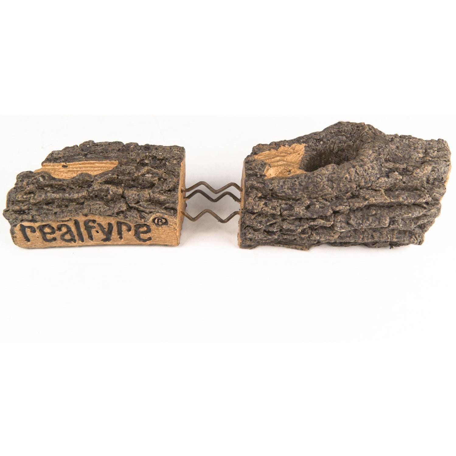 Peterson Real Fyre Logs Feature Rigid Steel Reinforcement thumbnail
