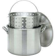 Bayou Classic 80 Qt Stockpot With Basket image