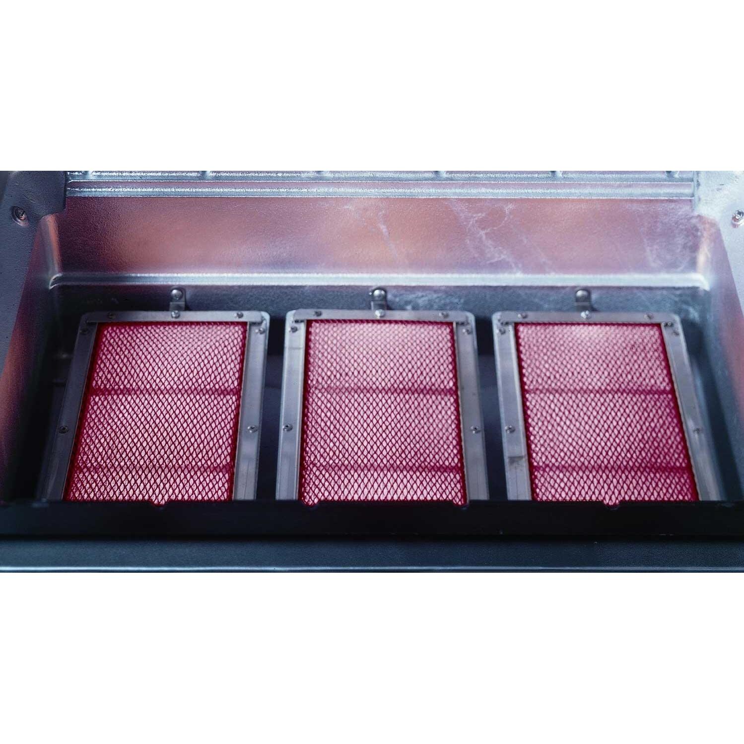 Interior of Lit Grill