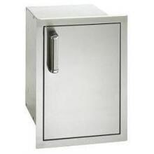 Fire Magic Premium Flush 14-Inch Right-Hinged Enclosed Cabinet Storage With Drawers With Soft Close - 53820SC-R image