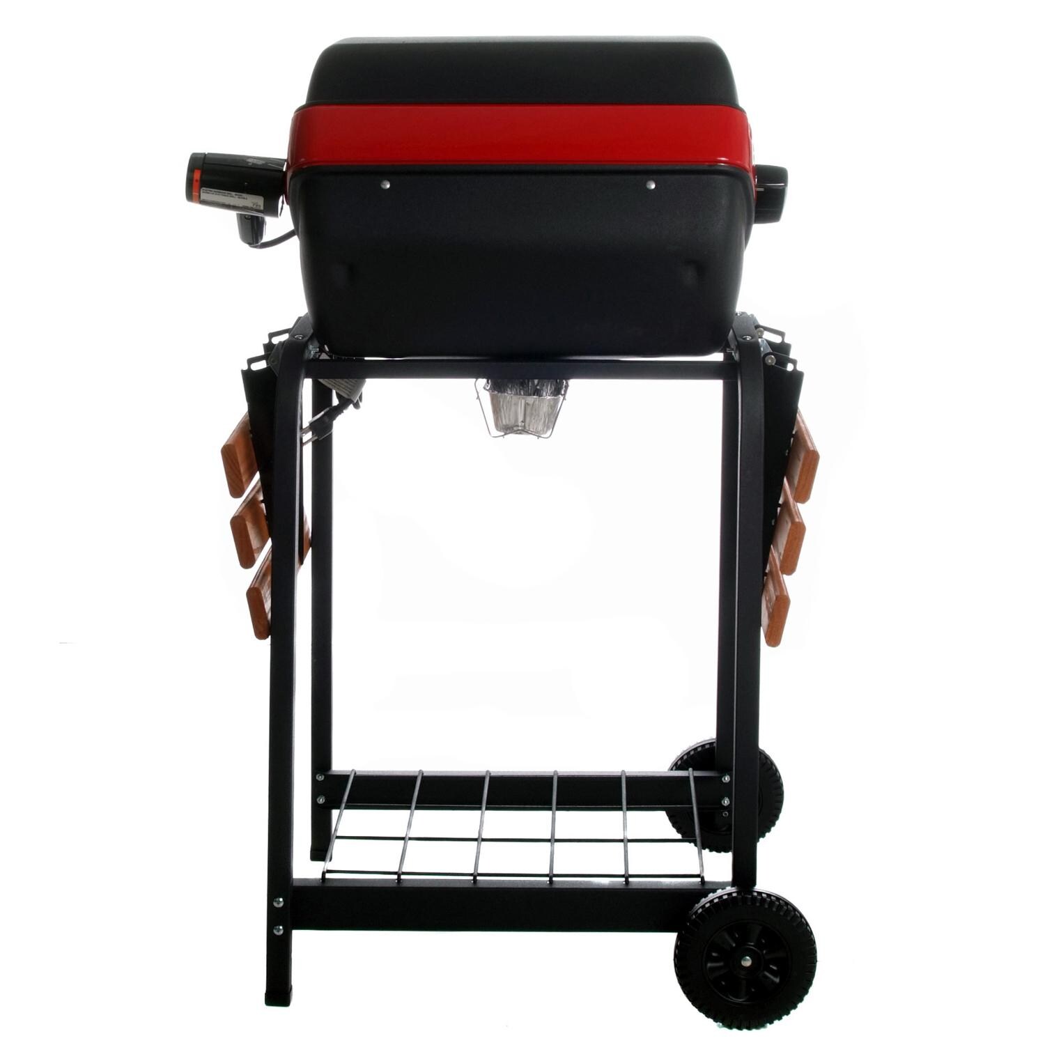 Americana by Meco Electric Grill With Fold Down Side Tables - Back View thumbnail