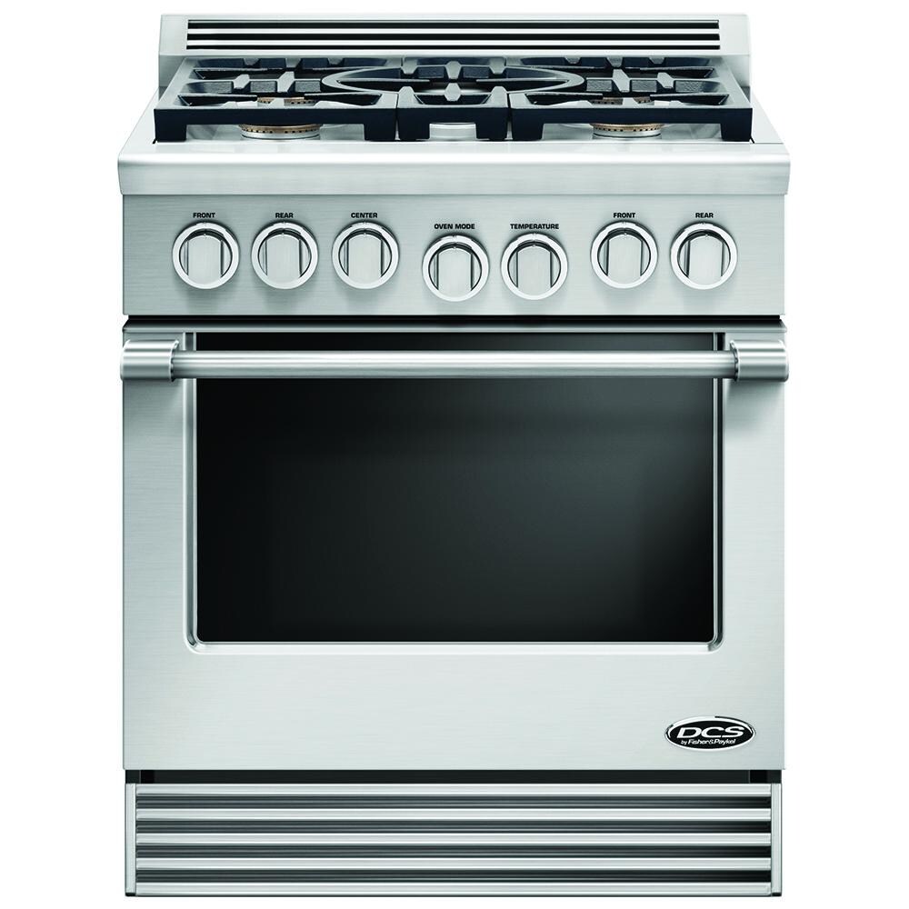 DCS 30Inch Professional 5Burner Dual Fuel Natural Gas Range RDV305
