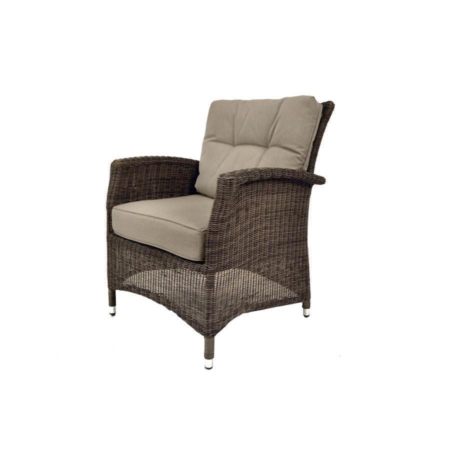 Kettler LAKENA 4 Piece Wicker Rattan Lounge Set With Cast Ash Cushions - Chair thumbnail
