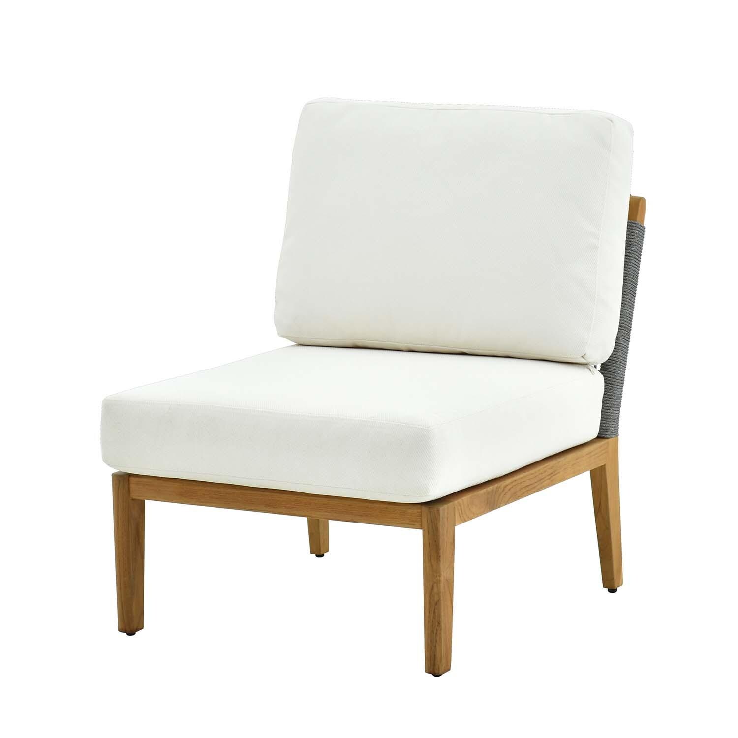 Ridgeview 8 Pc Set Teak Seating Set By Lakeview Outdoor Designs - Chair - White Background thumbnail