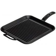 Lodge 12-Inch Pro Logic Seasoned Cast Iron Grill Pan - Square - P12SGR3 image